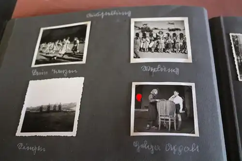 tolles altes Album 73 Fotos - Familie , Mädchen, Soldaten - 30er Jahre 