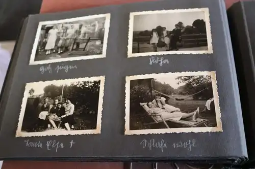 tolles altes Album 73 Fotos - Familie , Mädchen, Soldaten - 30er Jahre 