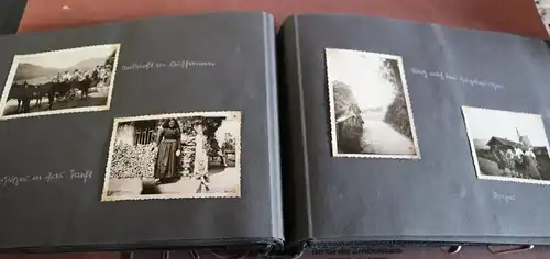 tolles altes Album 73 Fotos - Familie , Mädchen, Soldaten - 30er Jahre 