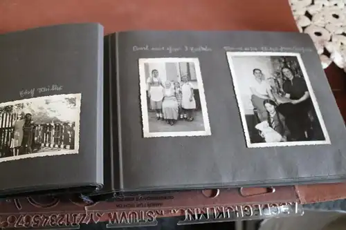 tolles altes Album 73 Fotos - Familie , Mädchen, Soldaten - 30er Jahre 