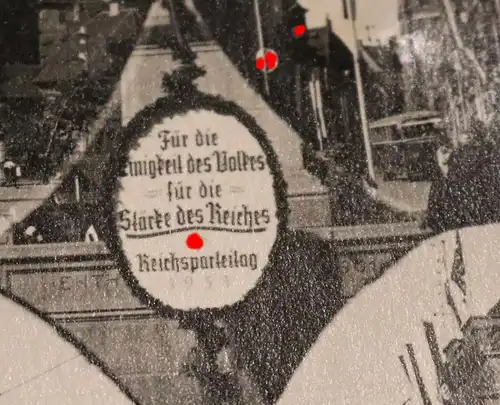 tolles altes Foto - Fotomontage - Nürnberg 1933 