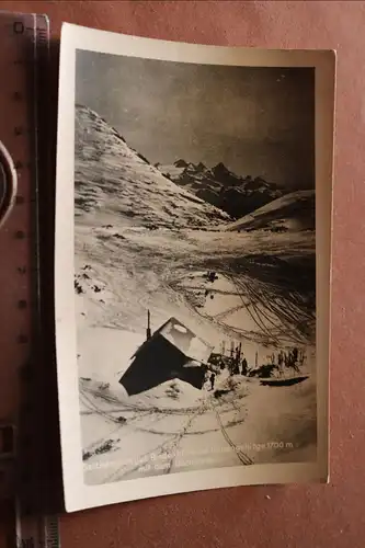 tolles altes Foto - Riederhütte im Höllengebirge  30-40er jahre