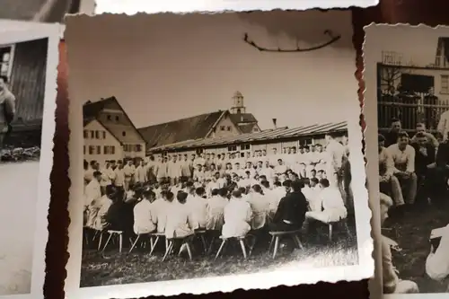 16 tolle alte Fotos Soldaten bei Festumzug Messkirch - Abt.  3 /267 