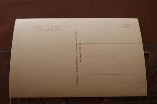 tolle alte Karte - Ansicht Kurort Vesser - Schmiedefeld 50er Jahre