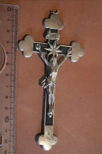 altes Totenkreuz ??  Inri aus England ? Foreign