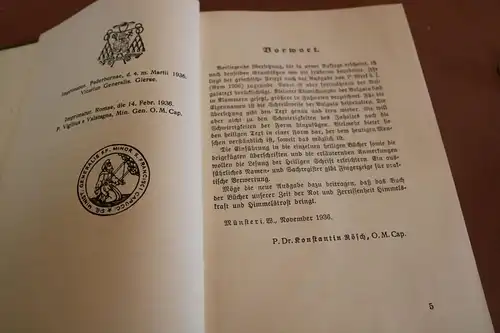 altes Buch - Das Neue Testament von 1936 gedruckt in Paderborn