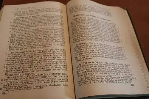 altes Buch - Das Neue Testament von 1936 gedruckt in Paderborn 