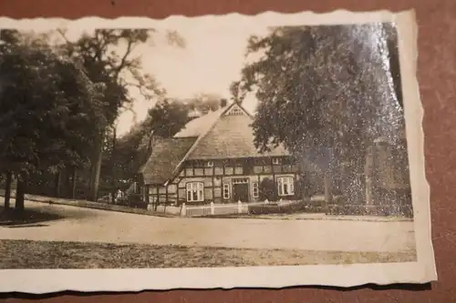 tolles altes Foto Kleinbildserie Partie am Marktplatz mit Haus Wöhlecke - Burg ?