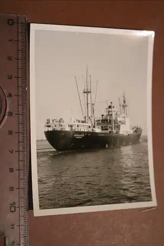 tolles altes Foto Frachtschiff Remscheid Hamburg - 60-70er Jahre ?