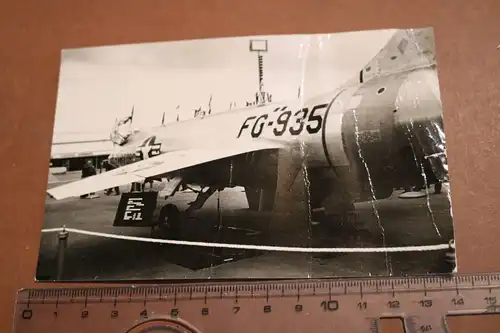 tolles altes Foto - Düsenjäger Lockheed F-104   FG-935