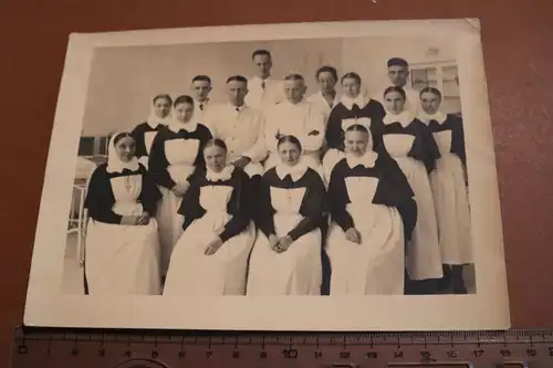tolles altes Gruppenfoto Ärzte ? und Krankenschwestern ? Ordensschwestern - 30er