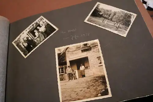 tolles altes Album einer  Frau - Familie 125 Fotos  30-40er Jahre