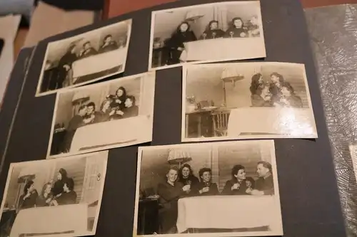 tolles altes Album einer  Frau - Familie 125 Fotos  30-40er Jahre