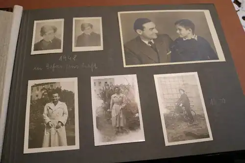 tolles altes Album einer Familie 192 Fotos - Urlaub usw 50er Jahre