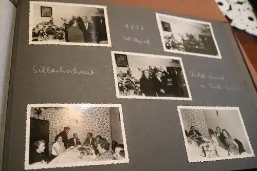 tolles altes Album einer Familie 192 Fotos - Urlaub usw 50er Jahre