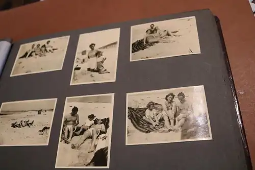 tolles altes Album einer Familie 192 Fotos - Urlaub usw 50er Jahre 