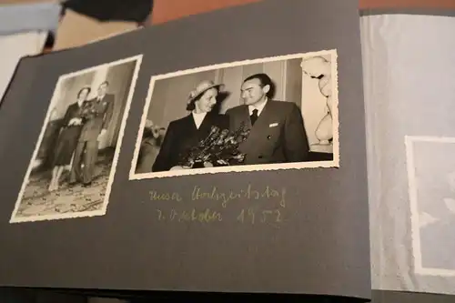 tolles altes Album einer Familie 192 Fotos - Urlaub usw 50er Jahre 