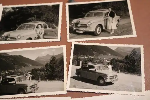 13 tolle alte Fotos Oldtimer Fiat 500 Topolino Giardiniera und NSU Fiat 1100 ???