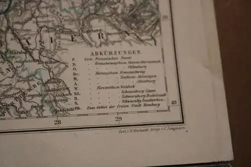 toller alter Stich - Nordwest-Deutschland, Niederlande und Belgien 