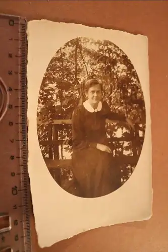 tolles altes Foto - Portrait einer Krankenschwester -  1910-20 ??