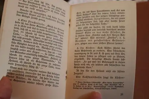 altes Heftchen - Das kleine Geheimnis - Der Schlüssel zur Innerlichkeit 1935 