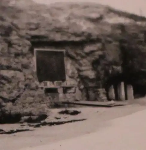 altes Foto - Frankreich Fort Douament  1940