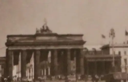 altes Foto  - Berlin Brandenburger Tor - 30-40er Jahre