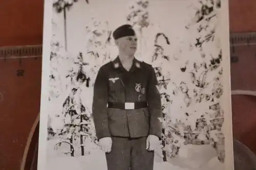 tolles altes Foto  - Soldat der Flakabteilung - 1945 Norwegen 