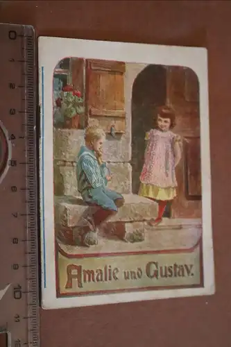kleines Heftchen - Amalie und Gustav - 1900-1920 ???