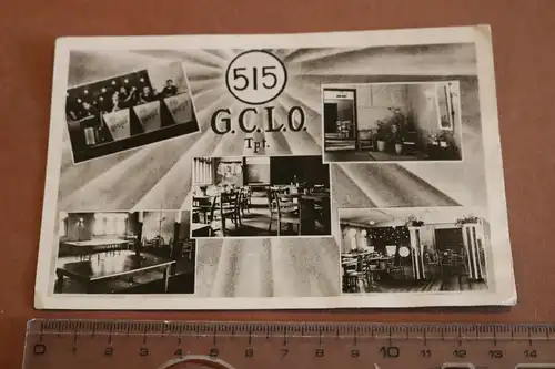 alte Fotokarte - Tanzlokal ?? 515 G.C.L.O.   - Ort ????