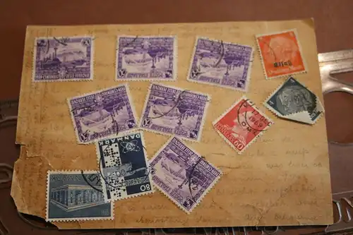 alte polnische Postkarte Präsident Ignacy Moscicki 15 als Feldpost gelaufen 