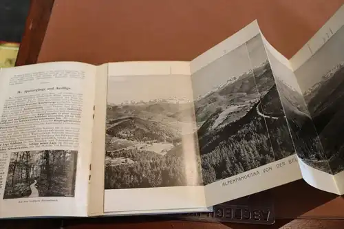 tolles altes Heft - Schönau i.W. Badischer Schwarzwald und der Belchen 1910