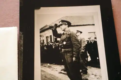 altes Foto Kpt Bethke  Kommandeur ? Panzerjäger-Lehr-Abteilung 130 -  Repro !!!!