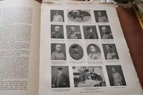 zwei alte Illustrierte Weltkriegschronik Nr. 11 und 30 - 1914 mit Beilagebild