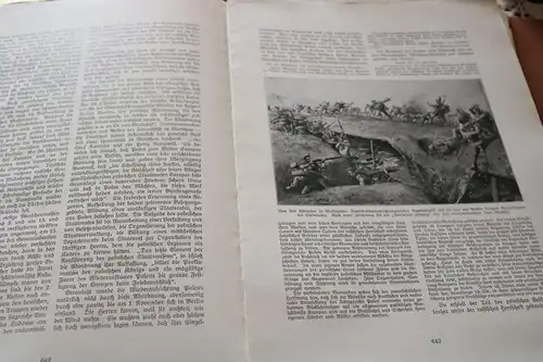 zwei alte Illustrierte Weltkriegschronik Nr. 11 und 30 - 1914 mit Beilagebild