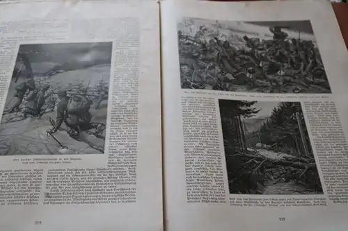 zwei alte Illustrierte Weltkriegschronik Nr. 11 und 30 - 1914 mit Beilagebild