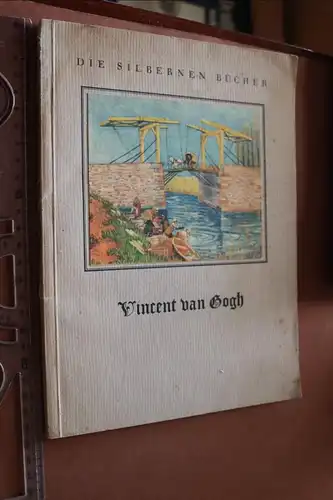 tolles altes Buch Vincent van Gogh, Blumen und Landschaften - Die Silbernen Büch