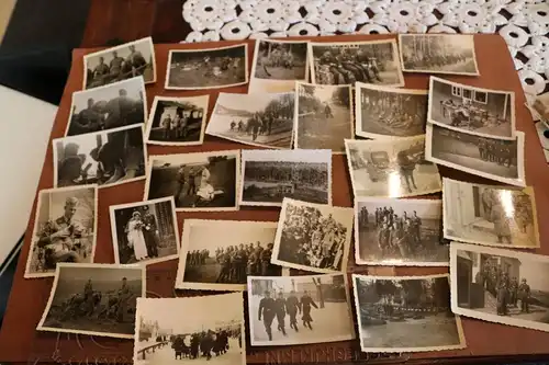 28 alte Fotos - Soldaten - vers. Einheiten, Heer Luftwaffe 