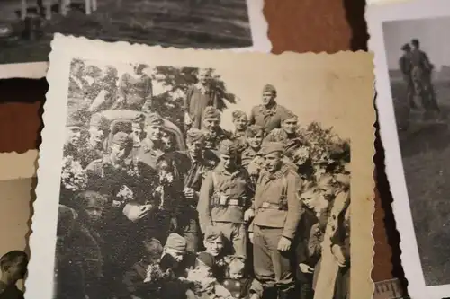 28 alte Fotos - Soldaten - vers. Einheiten, Heer Luftwaffe 