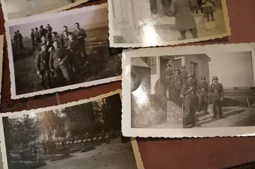 28 alte Fotos - Soldaten - vers. Einheiten, Heer Luftwaffe 