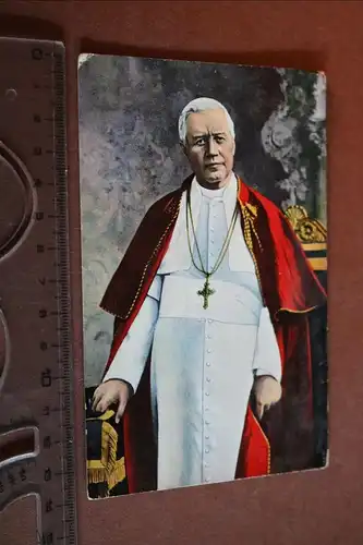tolle alte Karte - Portrait Papst Pius X.  ??? 1910-1920 ??