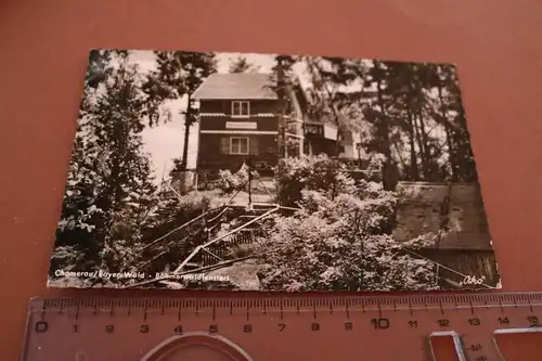 tolle alte  Karte - Chamerau Bayr. Wald - Böhmerwaldfensterl   1962