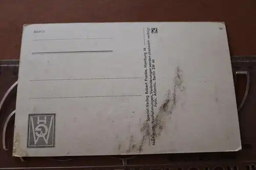 alte Liedkarte - Hell die Gläser klingen - Matrosen 
