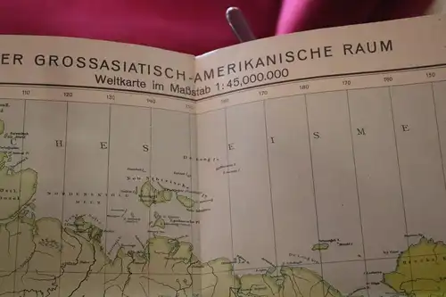 alte Landkarte Der Grossasiatisch-amerikanische Raum - Freytag & Berndt - Alter?