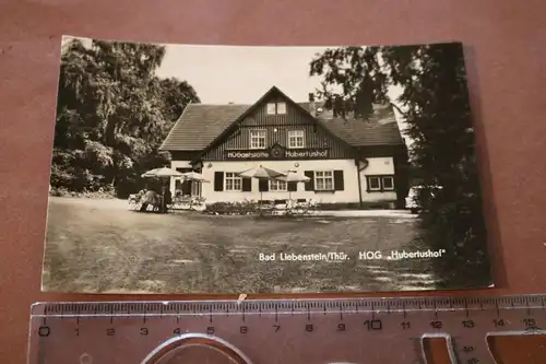 tolle alte Karte-  Bad Liebenstein - HOG Hubertushof