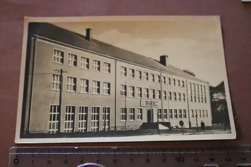 tolle alte Karte- Freiberg Sa.  Bergakademie 1953