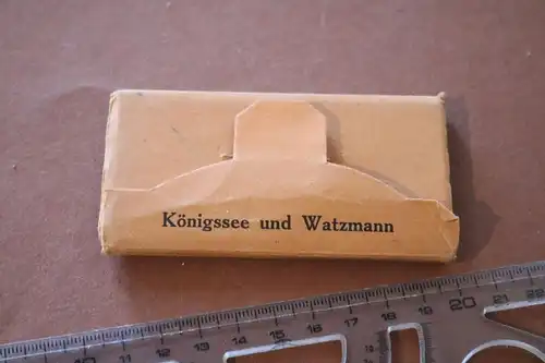 tolle alte Kleinbildserie - 12 Ansichten Königssee und Watzmann
