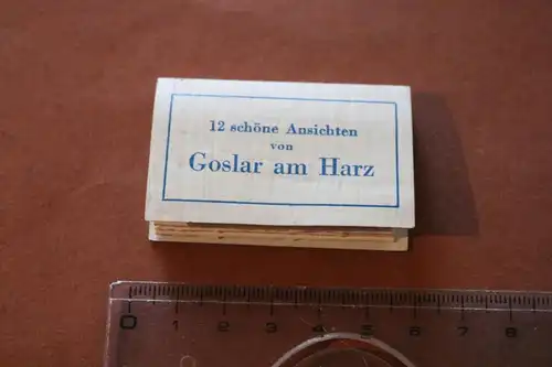 tolle alte Kleinbildserie - 12 Ansichten Goslar am Harz - Alter ???