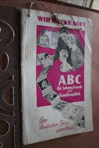 altes Heft Büchlein? Wir bauen auf ! ABC für Lebensfreude und Familienglück 193