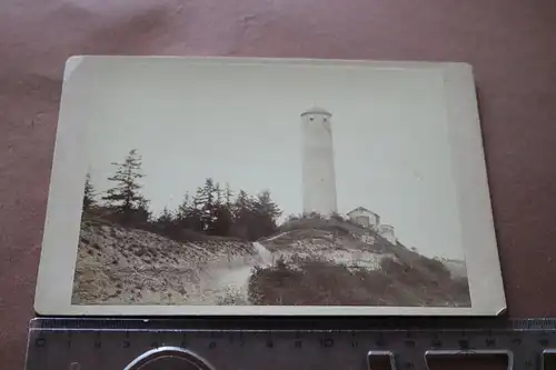 tolles altes Kabinettfoto - Fuchsturm - Jena - 1880-1900 `???